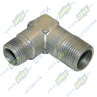 70-3506033 Фитинг (угольник); Рнаруж=М16х1,5/М20х1,5 резьба коническая; L=40х45 МТЗ РУП